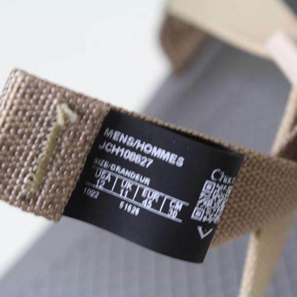 Chaco Bodhi Classic Sandals Earth Gray Beige Adjustable Strap Men\'s Size 12 New main image 5
